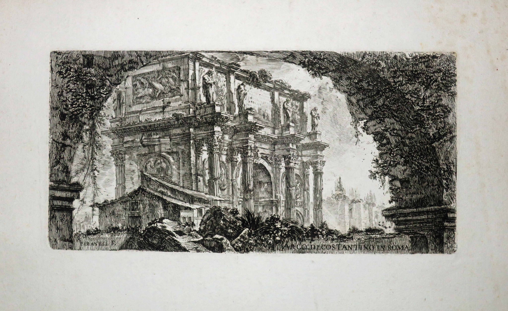 Arco di Costantino in Roma (Arc de Constantin à Rome).