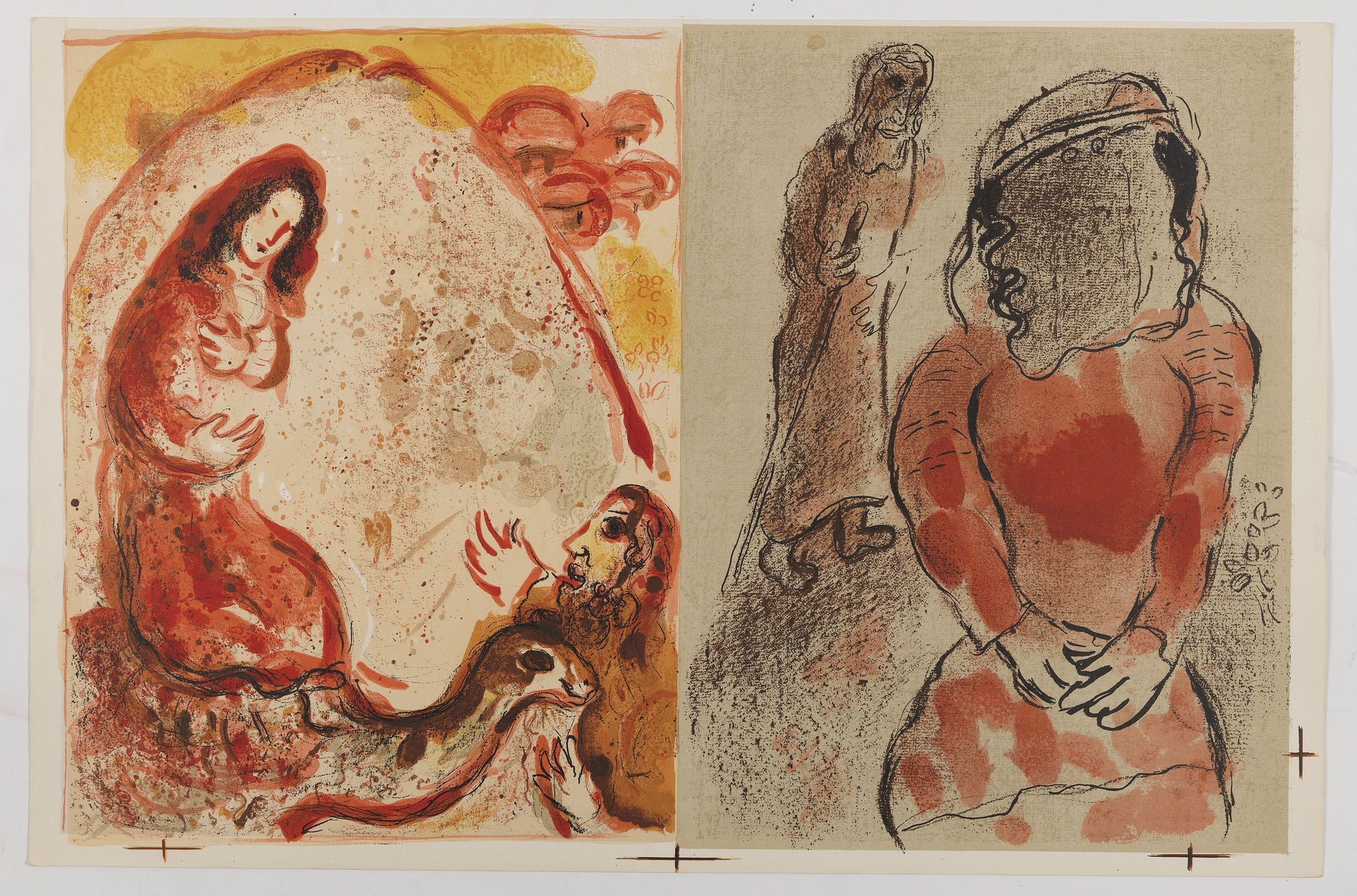 Bible, Rachel dérobe les idoles de son père & Tamar, Belle-Fille de Juda. Bible, Rachel Steals Her Father's Idols & Tamar, Judah's Daughter-In-Law.