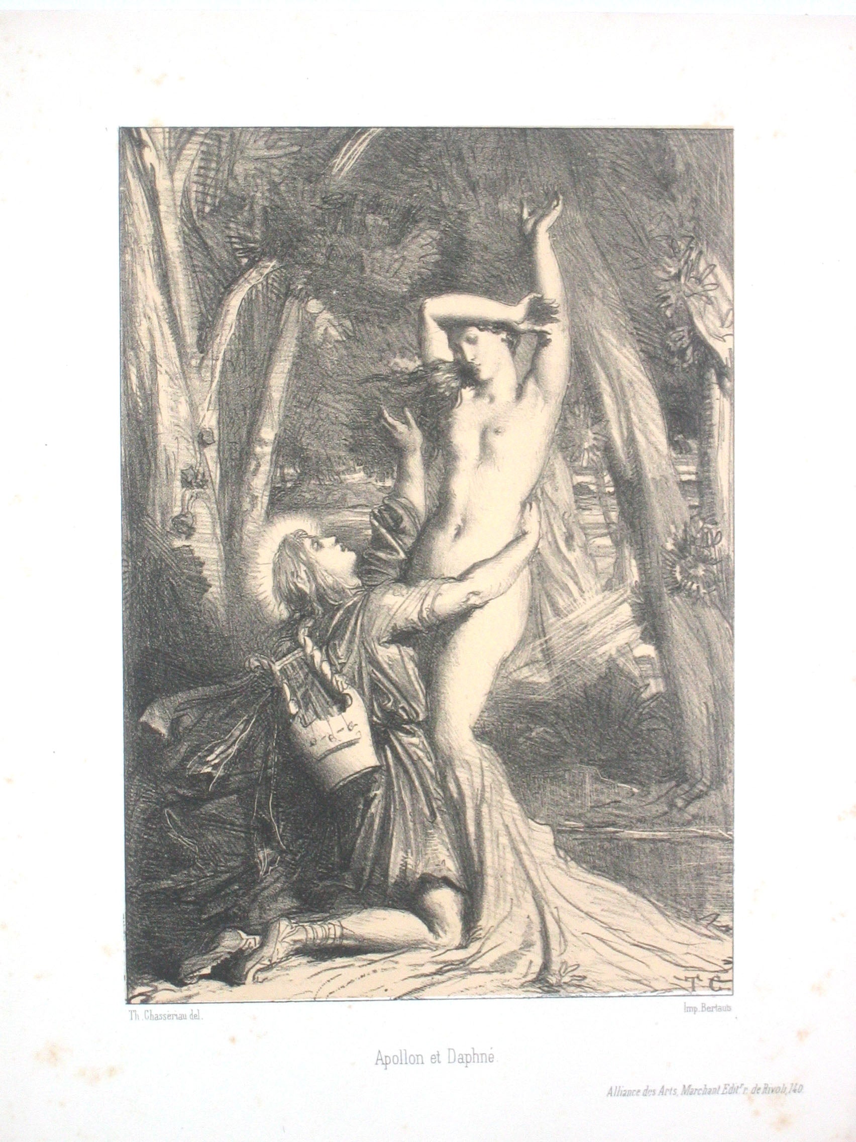 Apollon et Daphné.