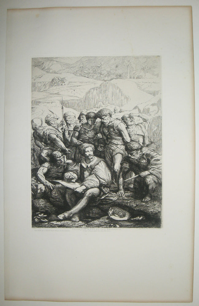 Salvator Rosa et les Brigands.