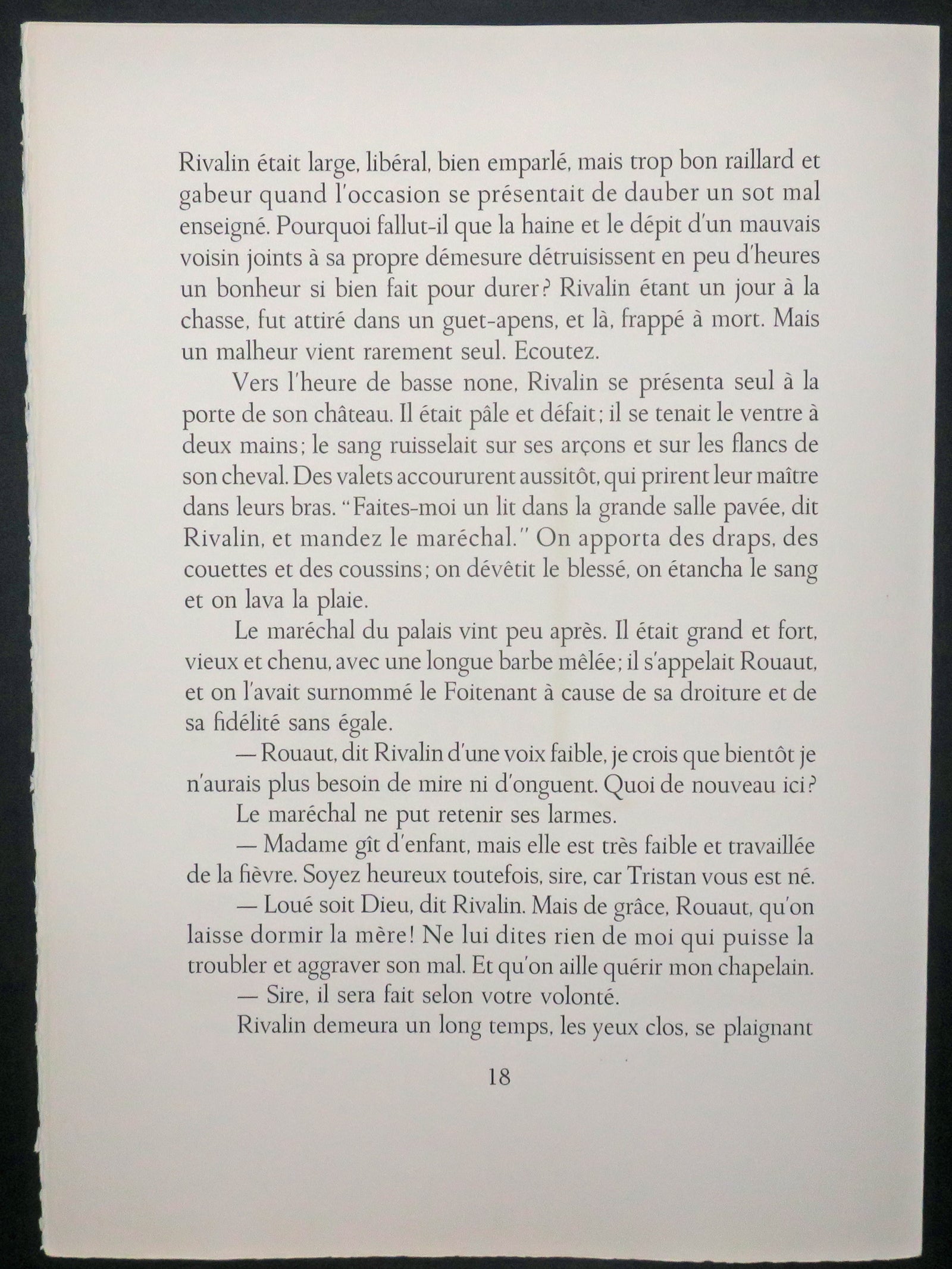 Le Roi Marc, Tristan et Iseult.