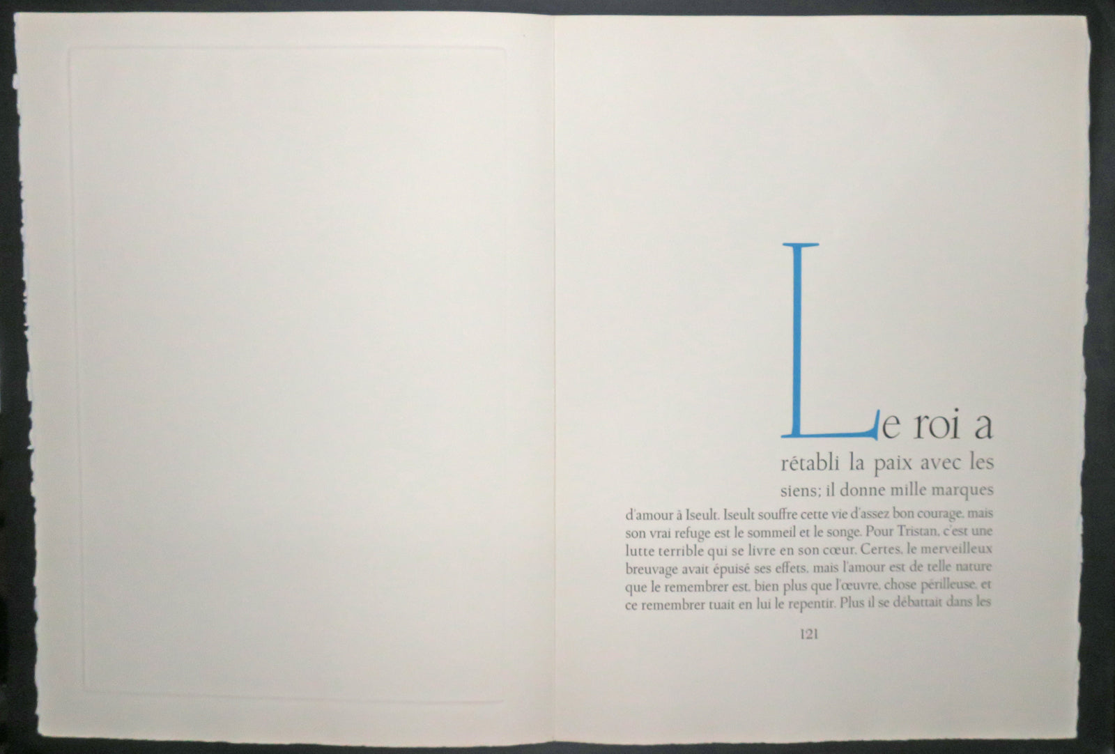 Les trois barons félons, Tristan et Iseult.