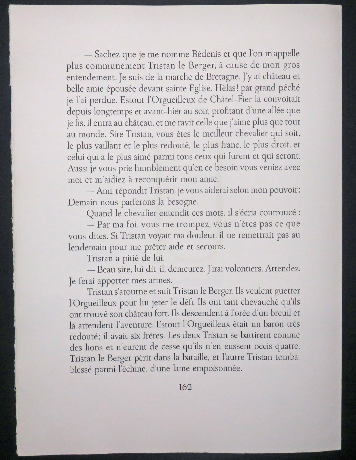 Dernier combat de Tristan, Tristan et Iseult.