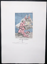 Charger l'image dans la galerie, Los buzos del futuro, Les Caprices de Goya de Dali.