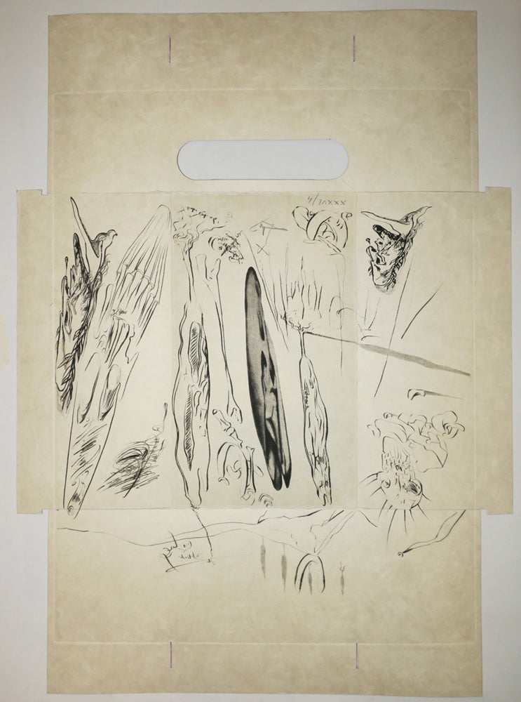 Anamorphose: Gravure-Objet. Tiré de