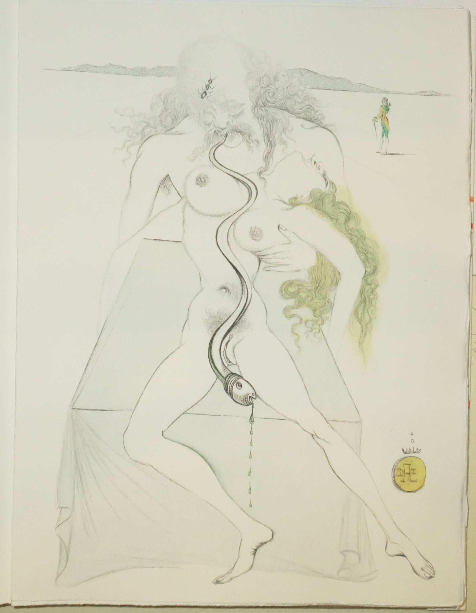DALI ILLUSTRE CASANOVA. 1967.
