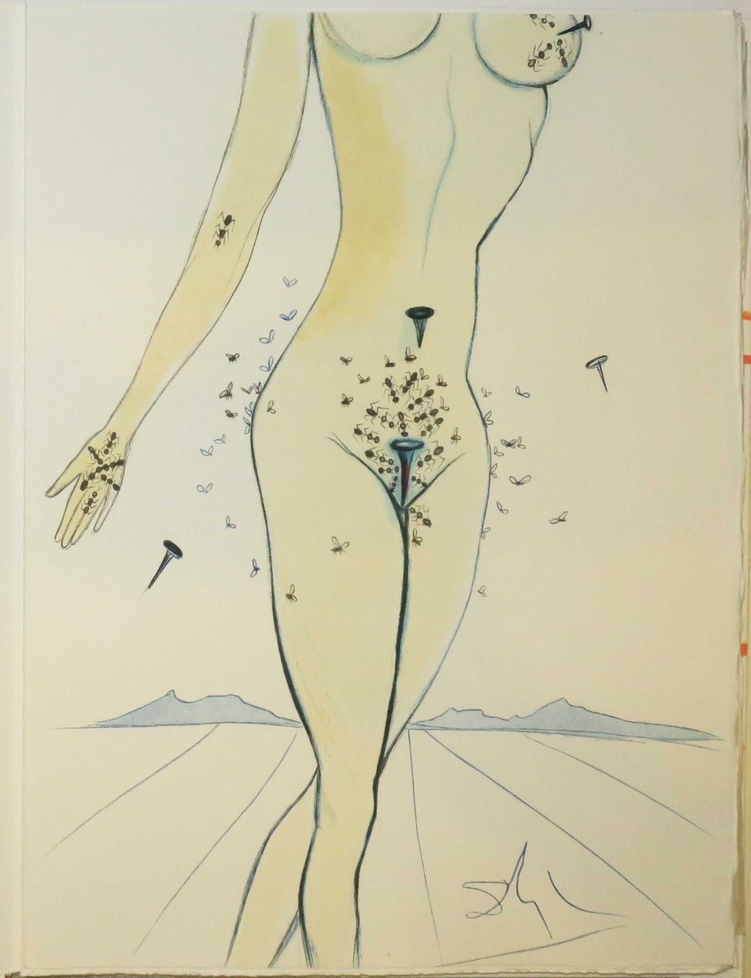 DALI ILLUSTRE CASANOVA. 1967.