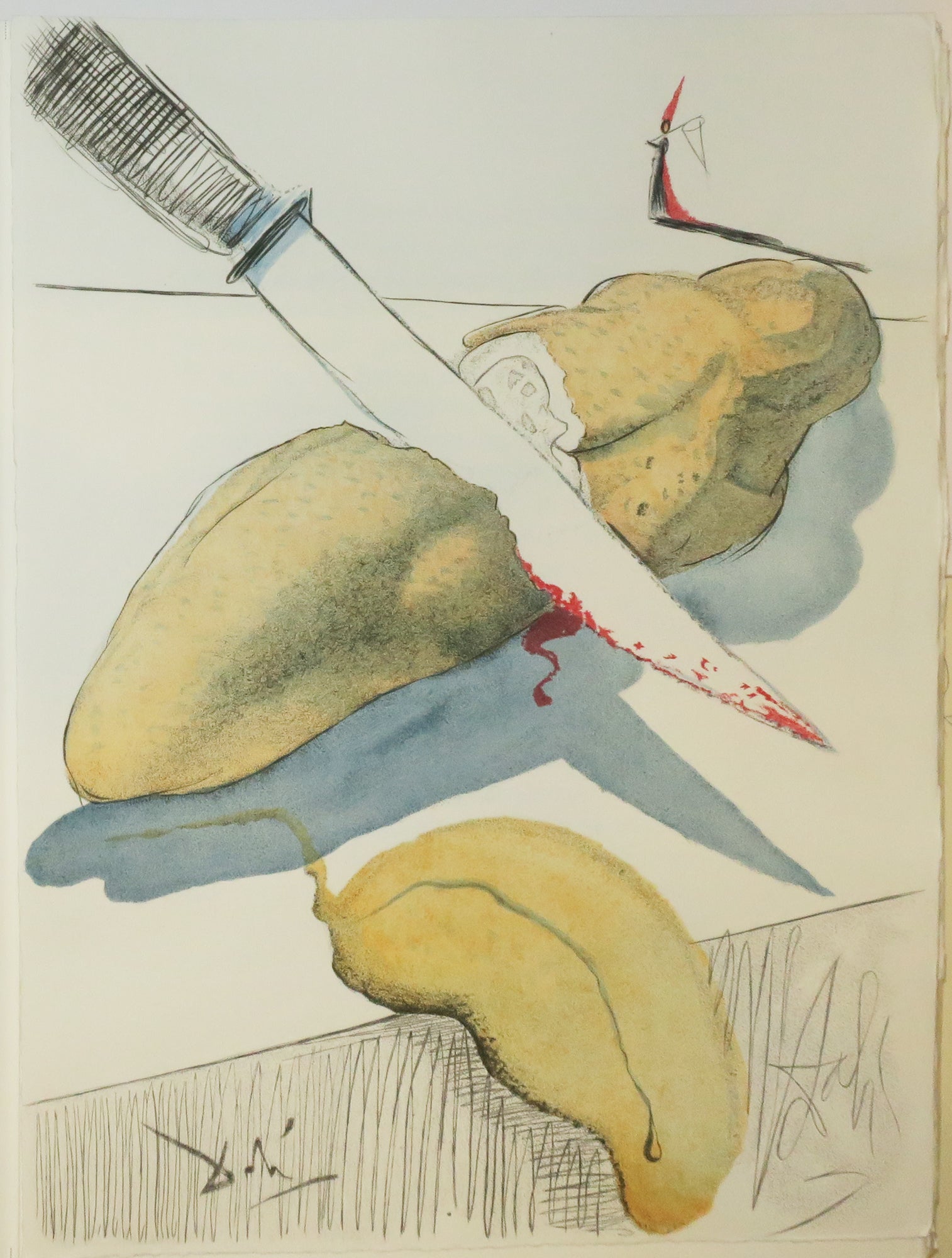 DALI ILLUSTRE CASANOVA. 1967.