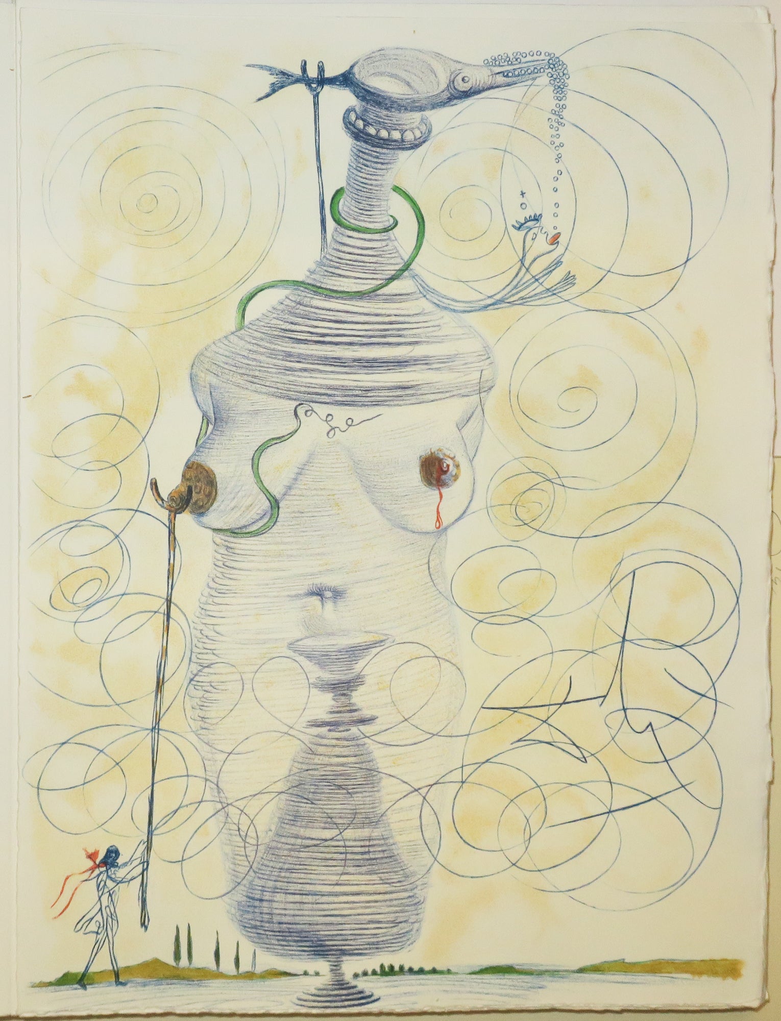 DALI ILLUSTRE CASANOVA. 1967.