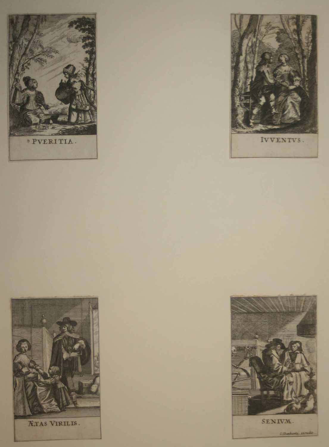 Les quatre âges de la vie.