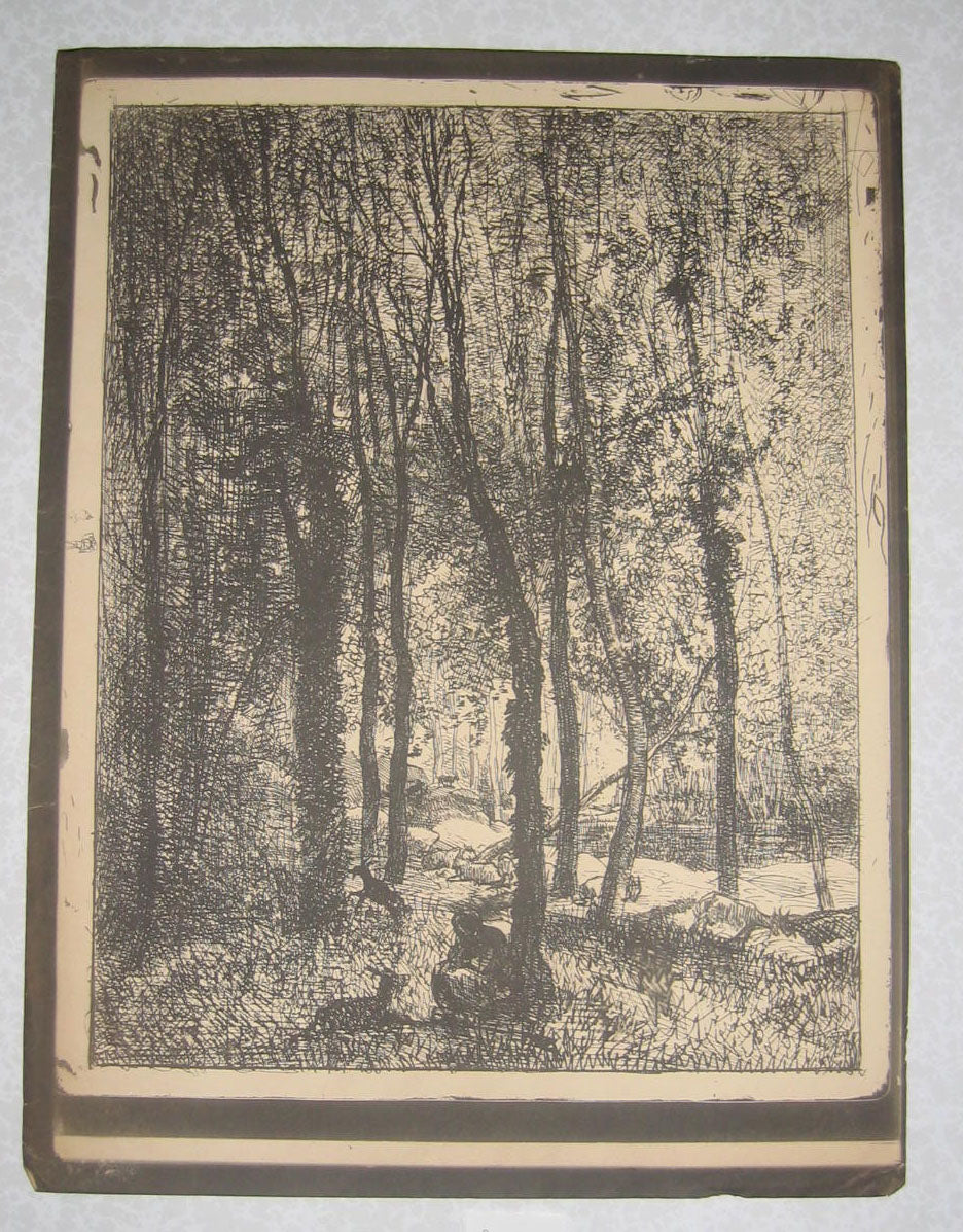La Gardeuse de chèvres. (1862 - 1er tirage).