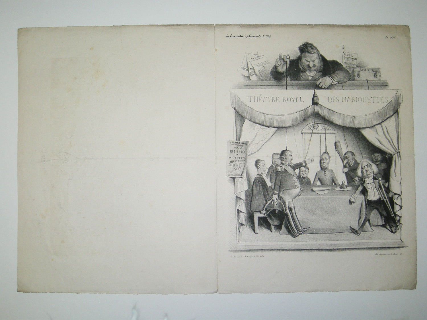 La tête branlante...