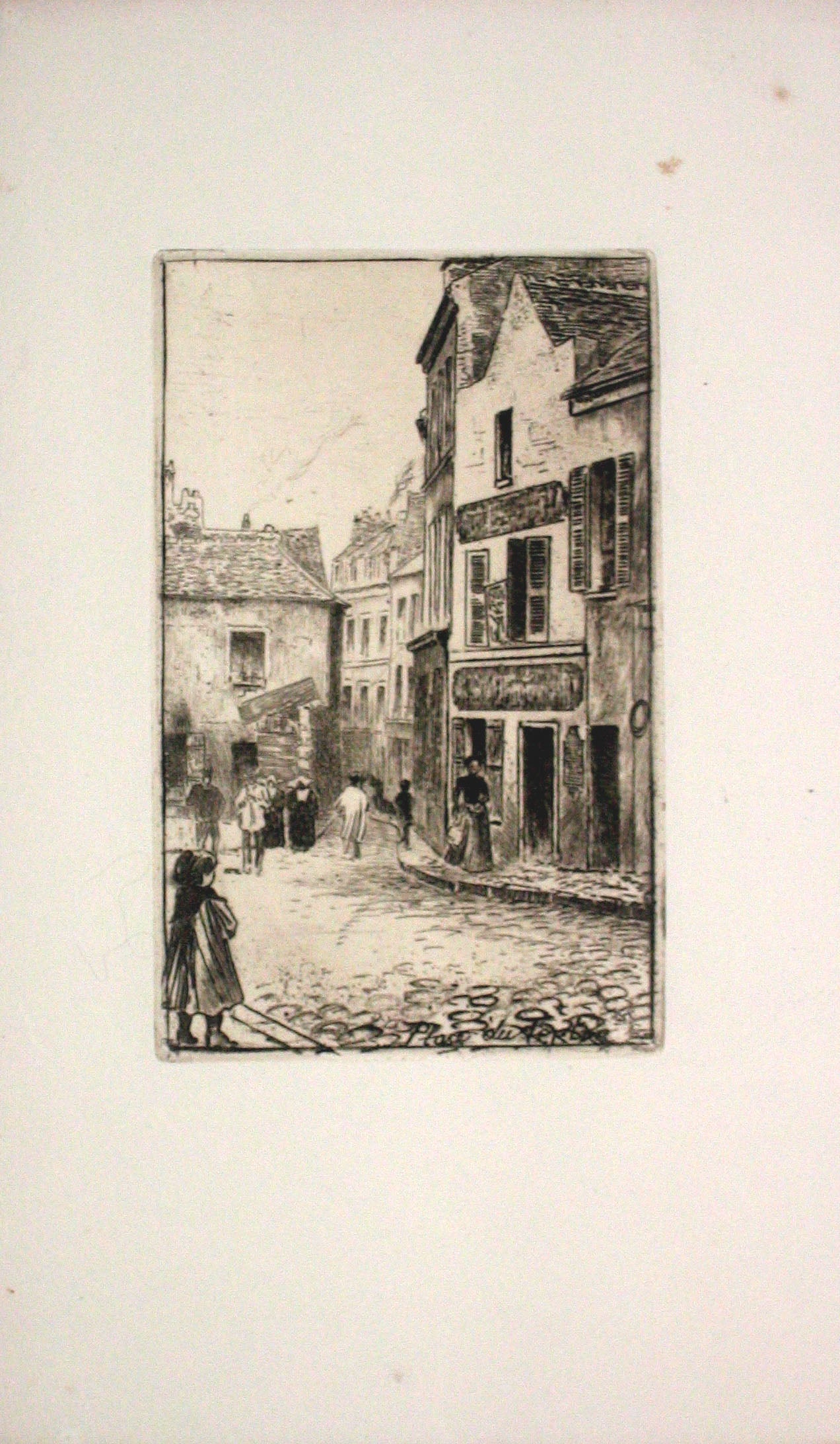 Place du Tertre (Petite planche).