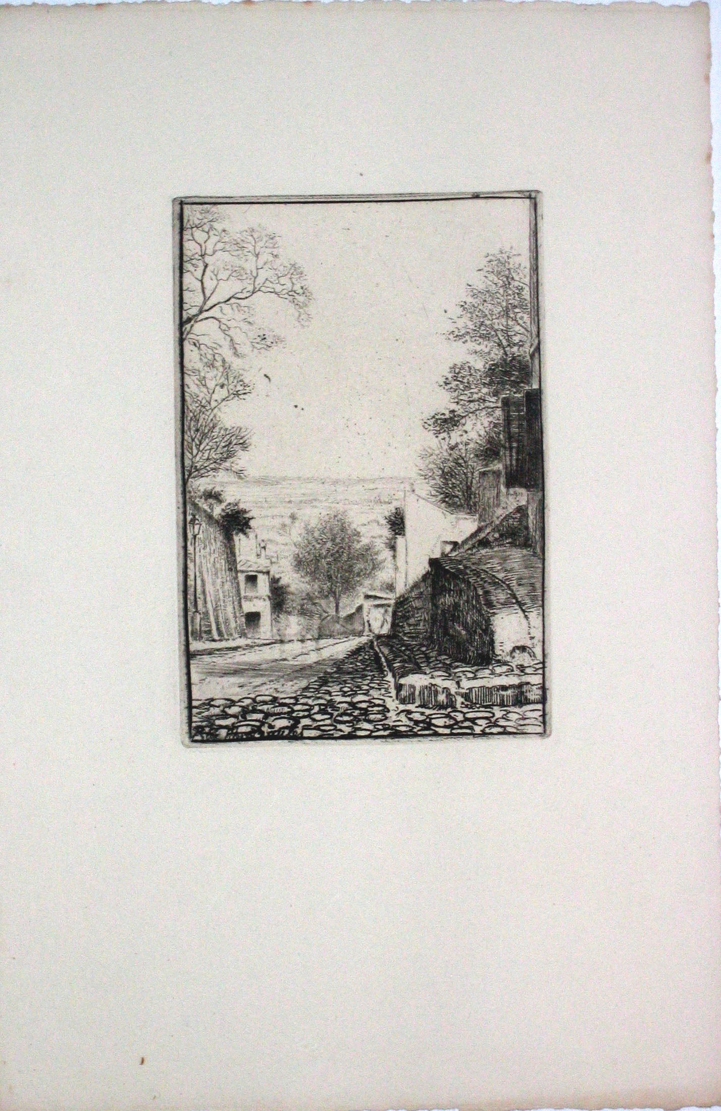 Rue des Saules (Petite planche).