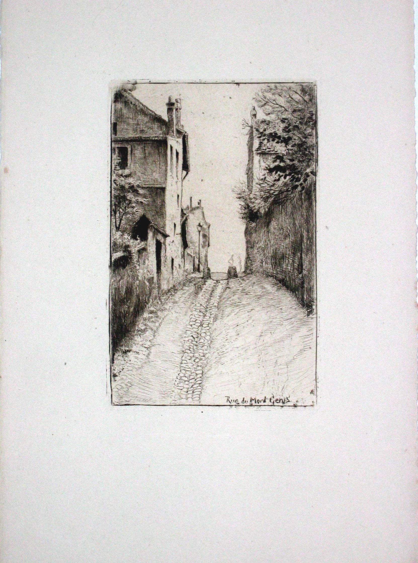 Rue du Mont Cenis (Petite planche).