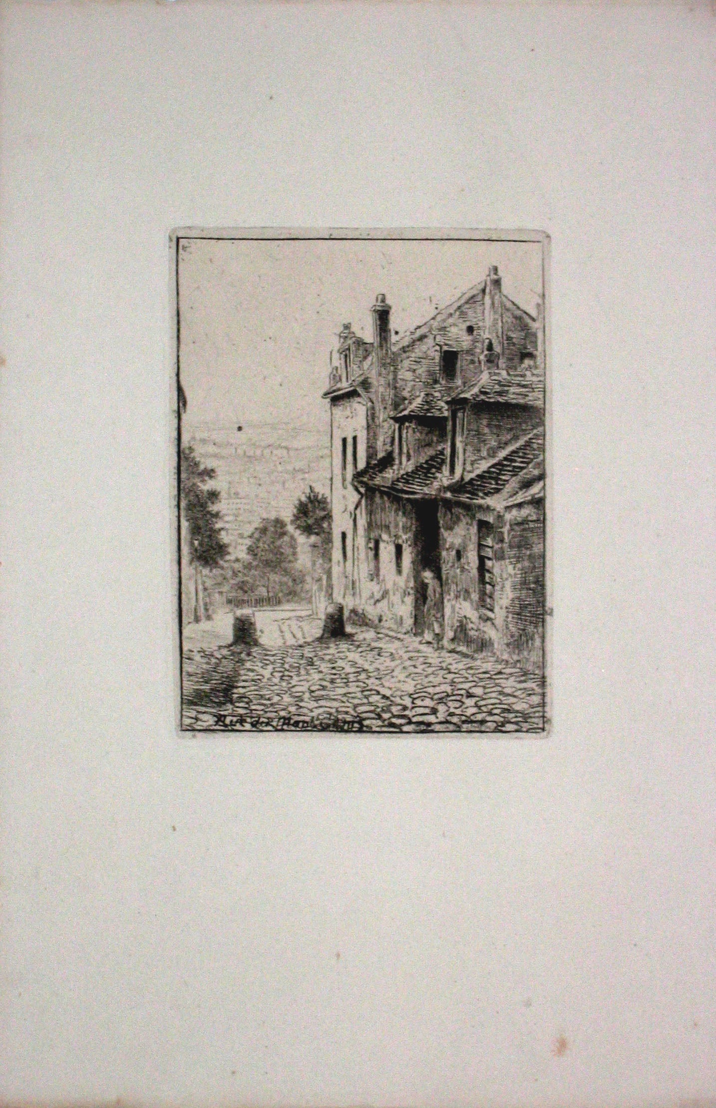 Rue du Mont Cenis (Petite planche).