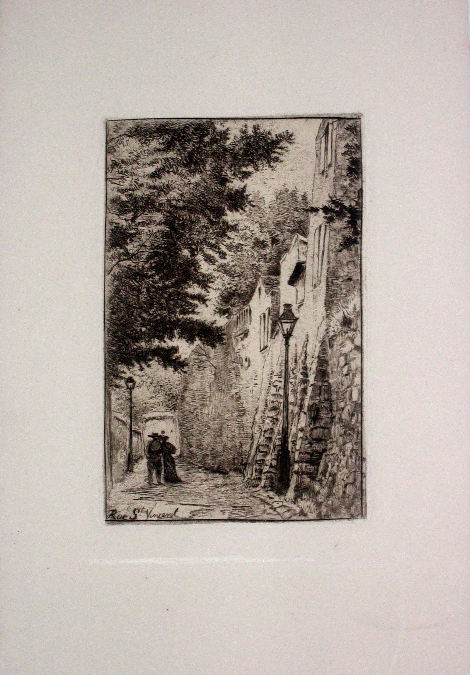 Rue St Vincent (Petite planche).