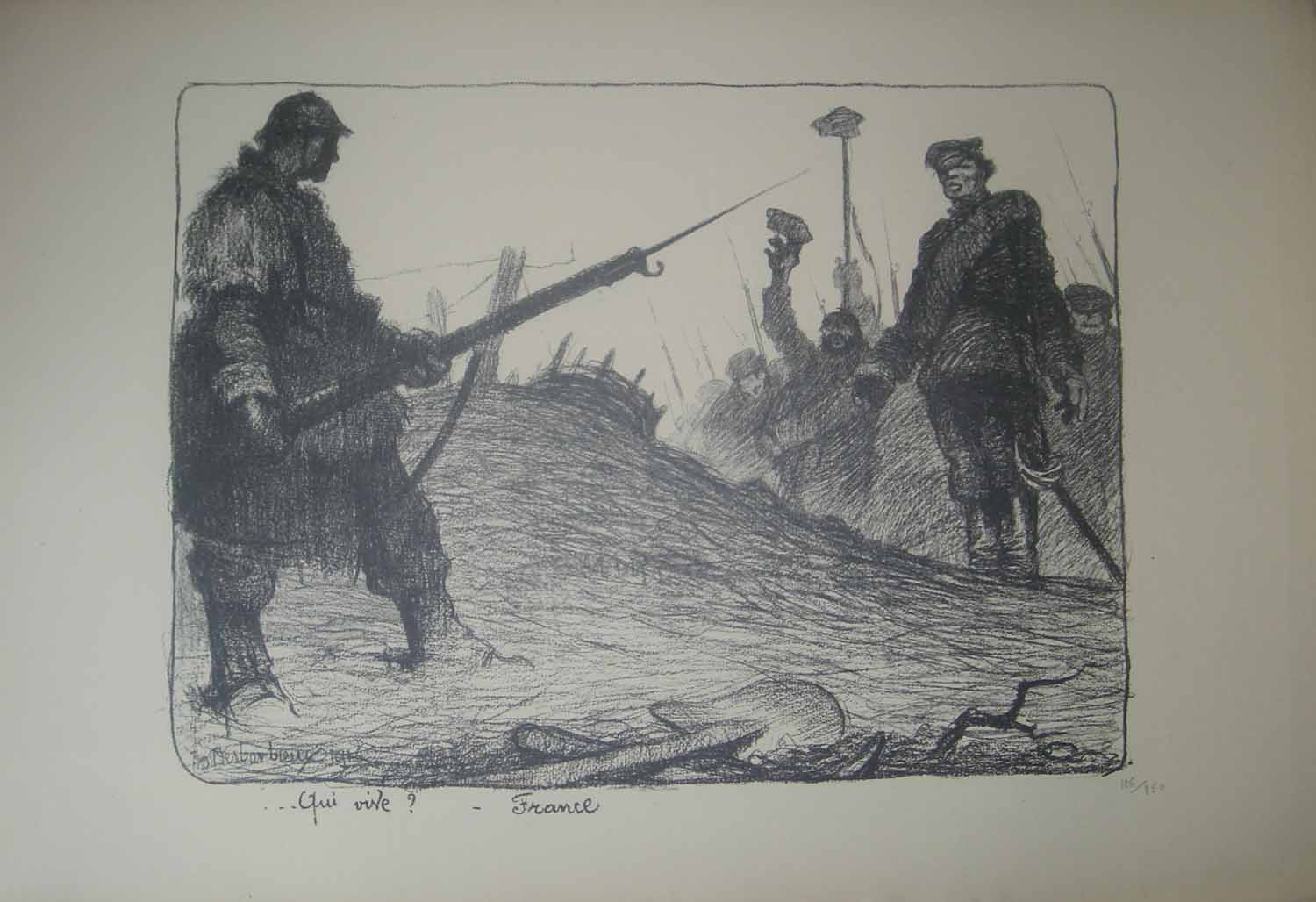 Qui vive?… France.