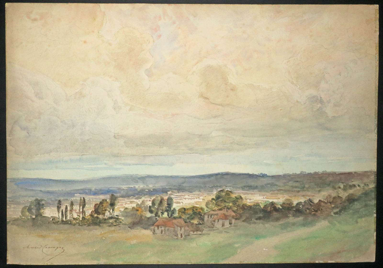 Paysage, Vallée de Chevreuse (Gif-sur-Yvette).