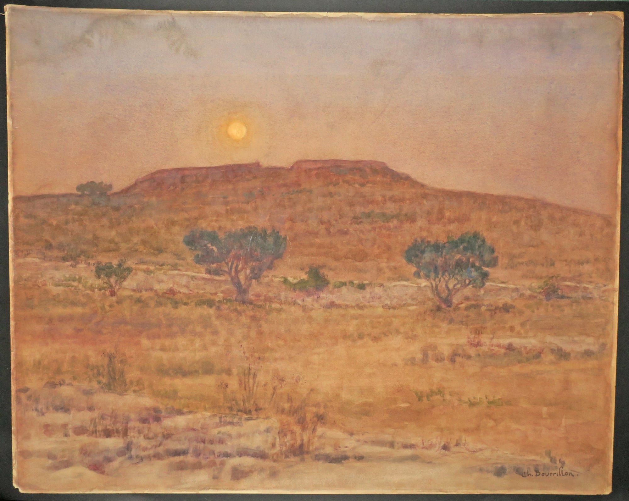 Paysage, Crépuscule.