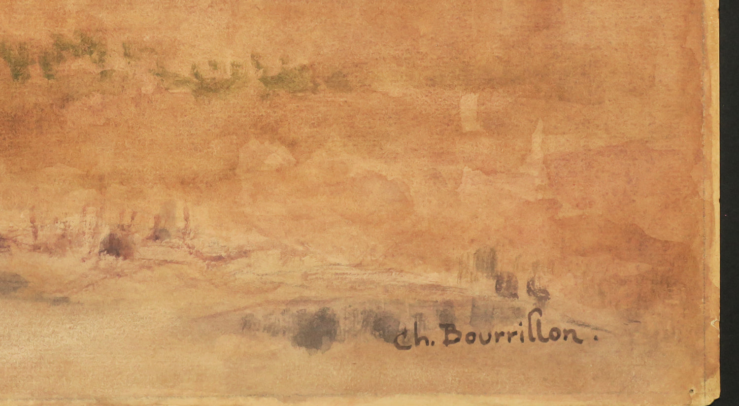Paysage, Crépuscule.