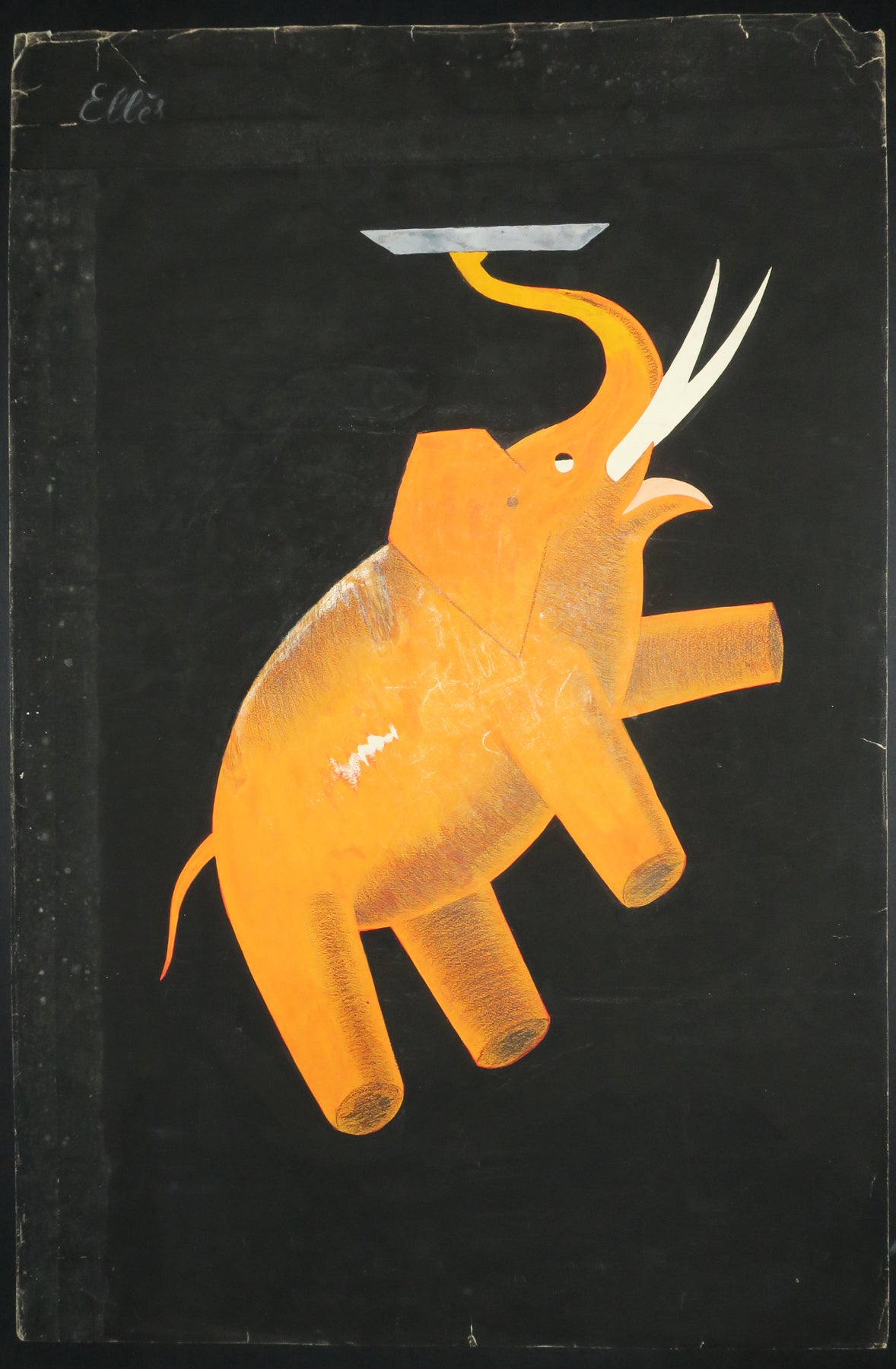 Eléphant: Maquette.