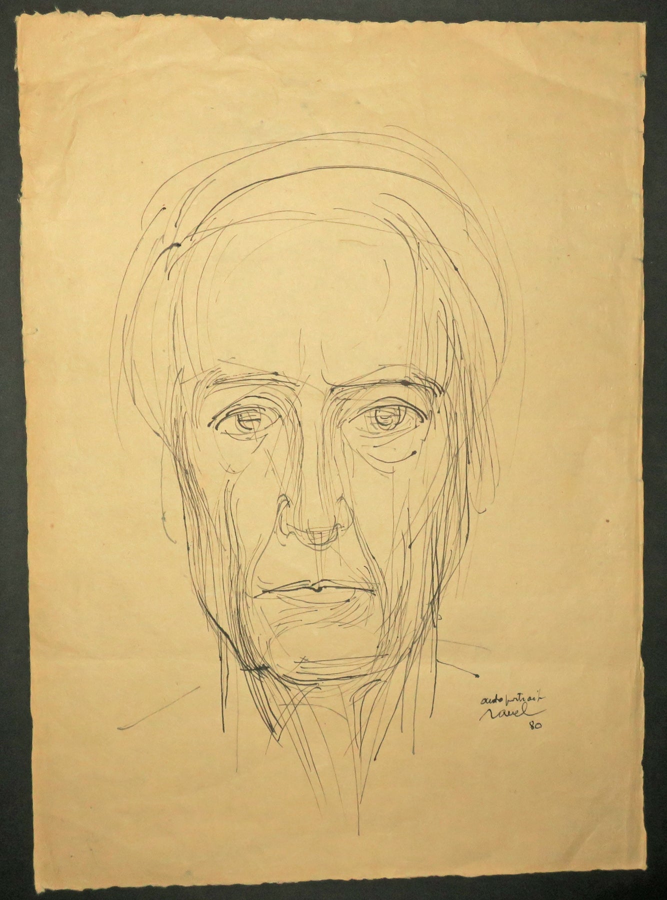 Autoportrait Ravel.