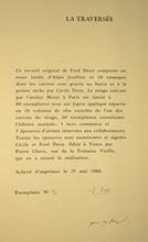 Charger l'image dans la galerie, La Traversée.