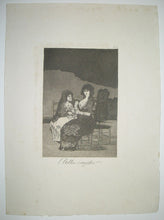 Charger l'image dans la galerie, Bellos consejos. Planche n°15 de la suite "Los Caprichos".