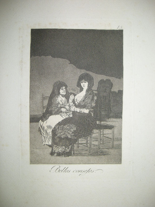 Bellos consejos. Planche n°15 de la suite