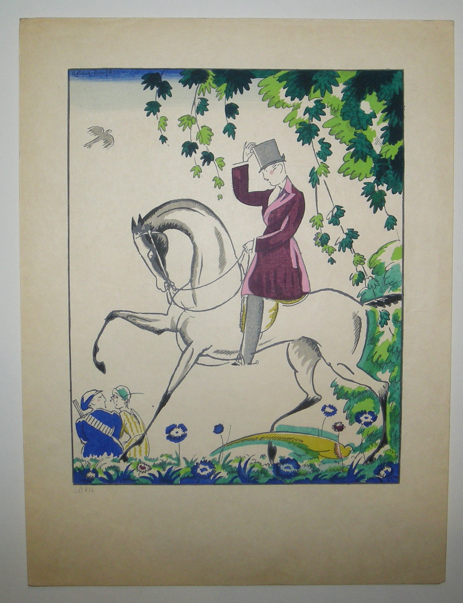 Le cavalier.
