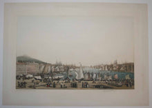 Charger l'image dans la galerie, Vue de Marseille vue de la Canebière. Vers 1842-