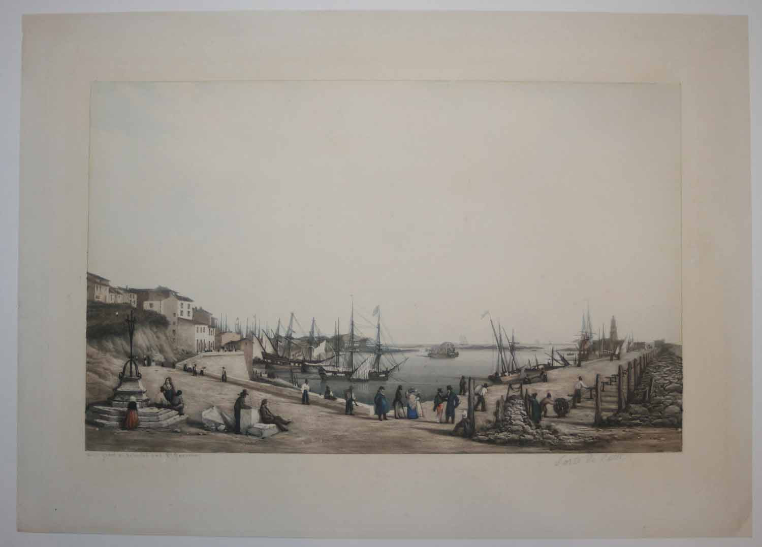 Vue du Port de Cette.