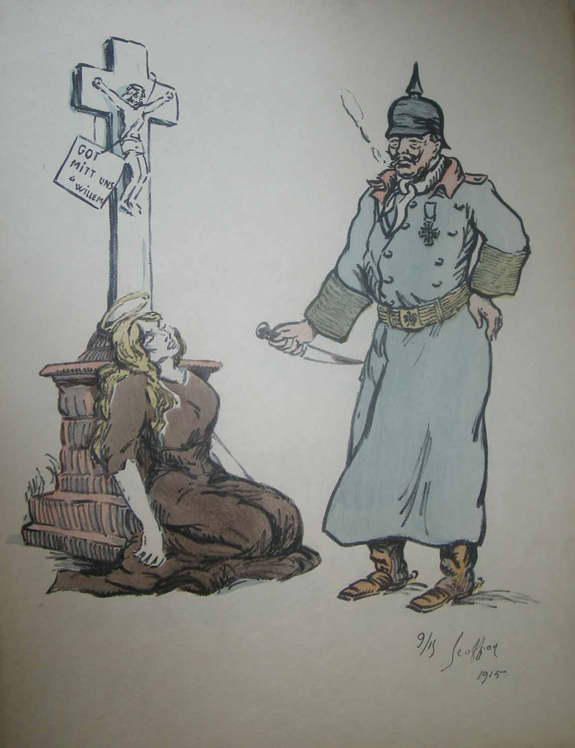 Le Martyre de la Belgique.