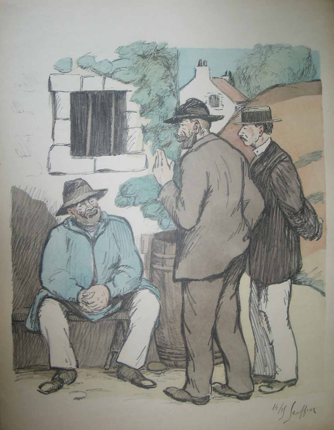Le torpillage du Lusitania.