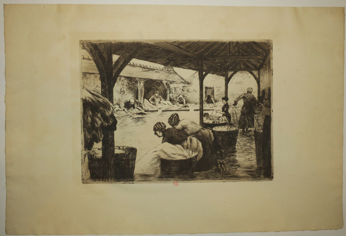 Le lavoir de Plailly.