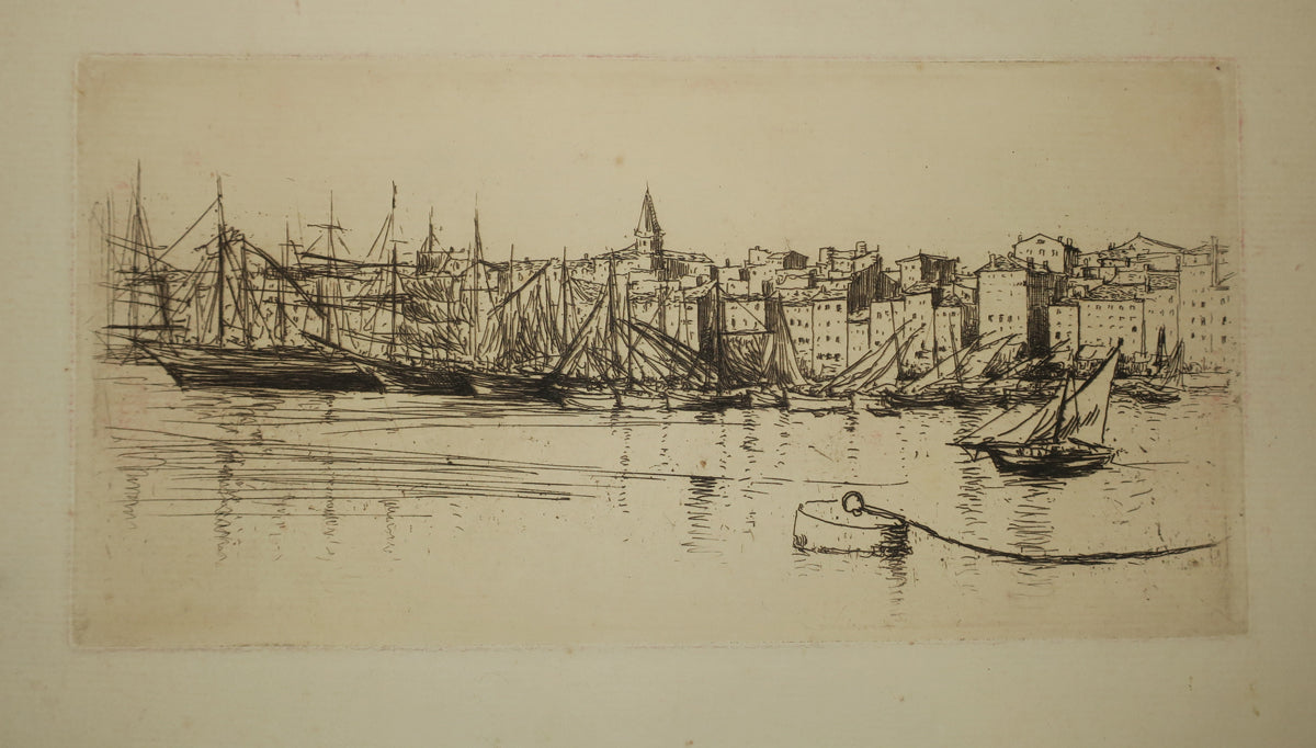 Marseille, le Vieux Port.