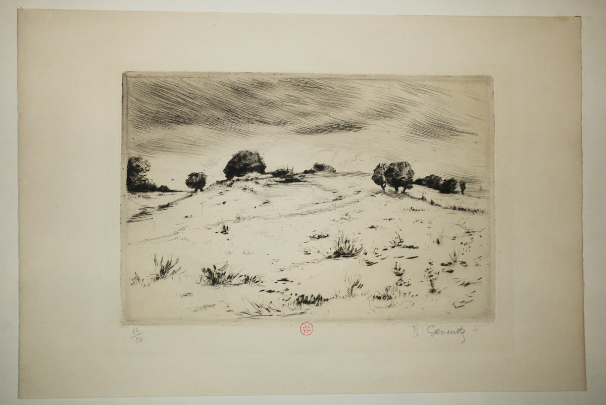 Paysage, Etude.