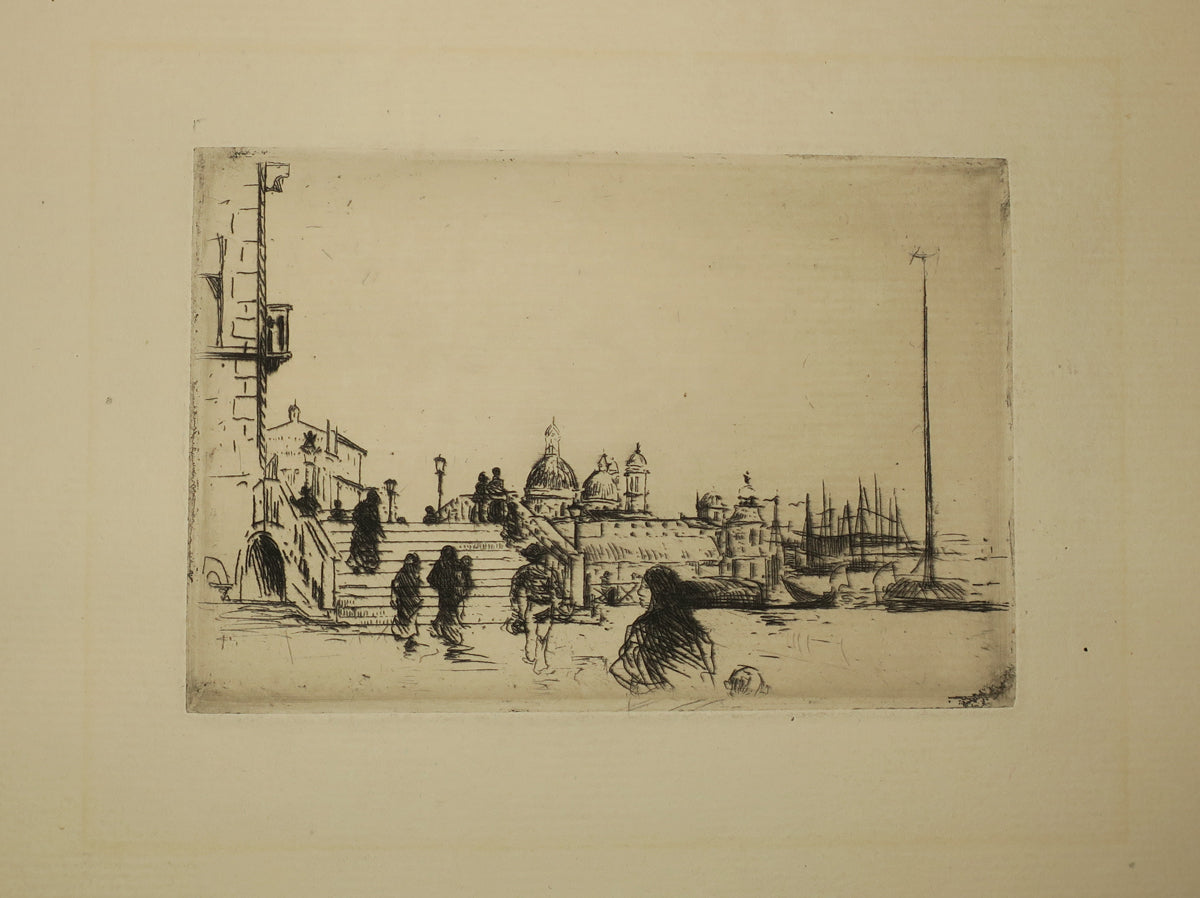 Venise. Le Rialto, croquis.