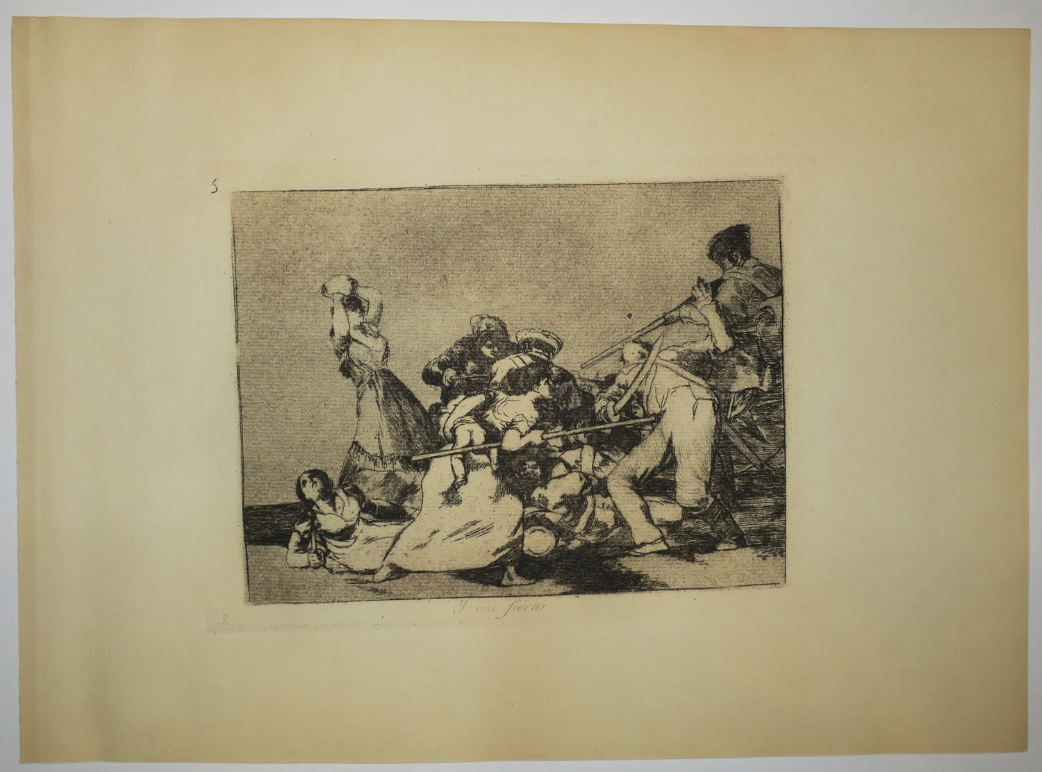 Y son fieras (Et elles sont comme des bêtes féroces).