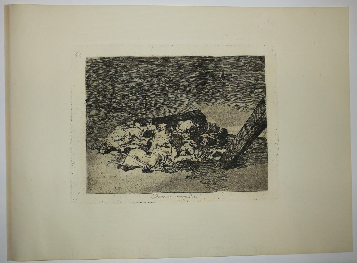 Muertos recogidos (Morts ramassés).