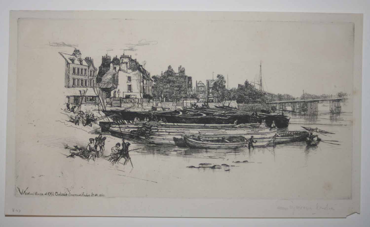 Maison de Whistler, au Vieux Chelsea.