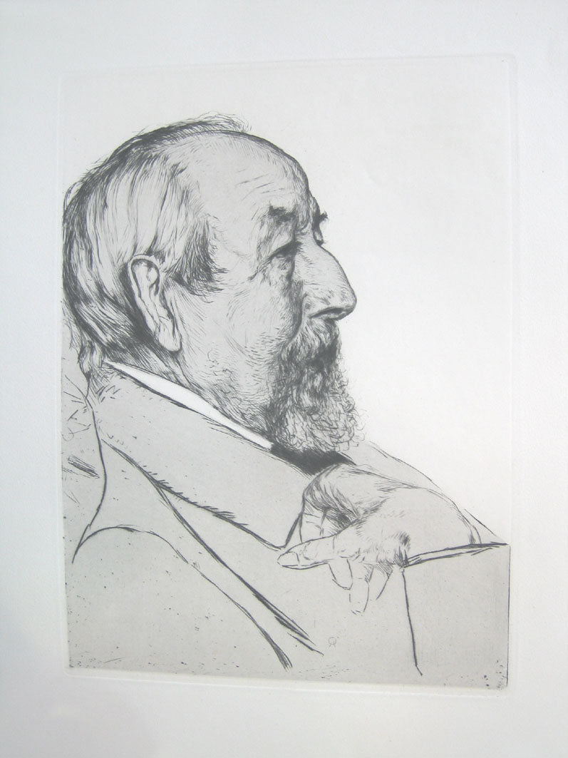 Portrait du poète Klaus Groth.