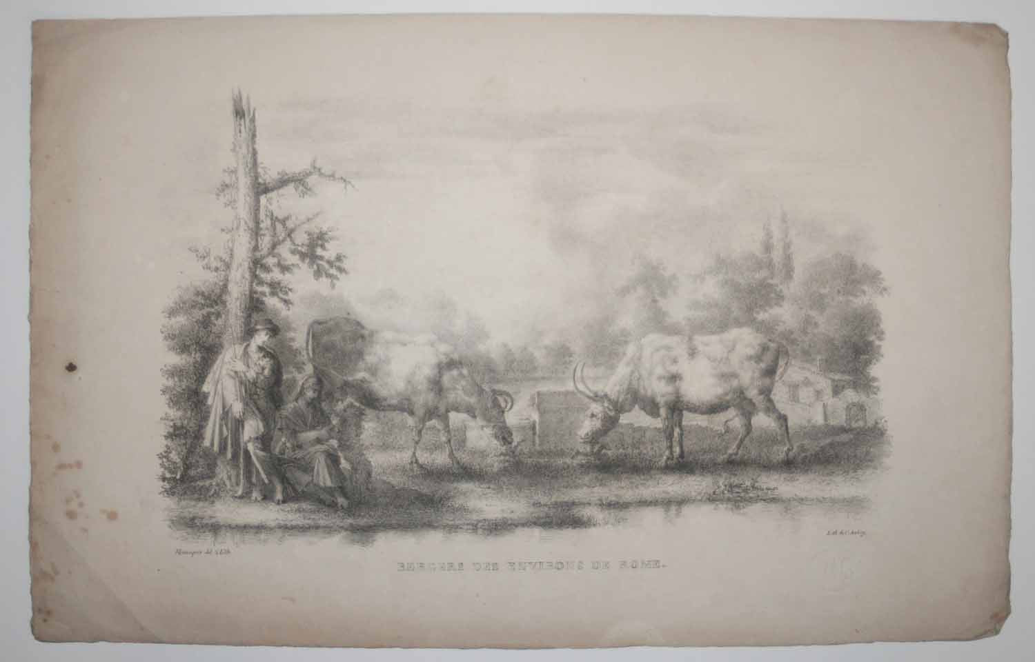 Bergers des environs de Rome.