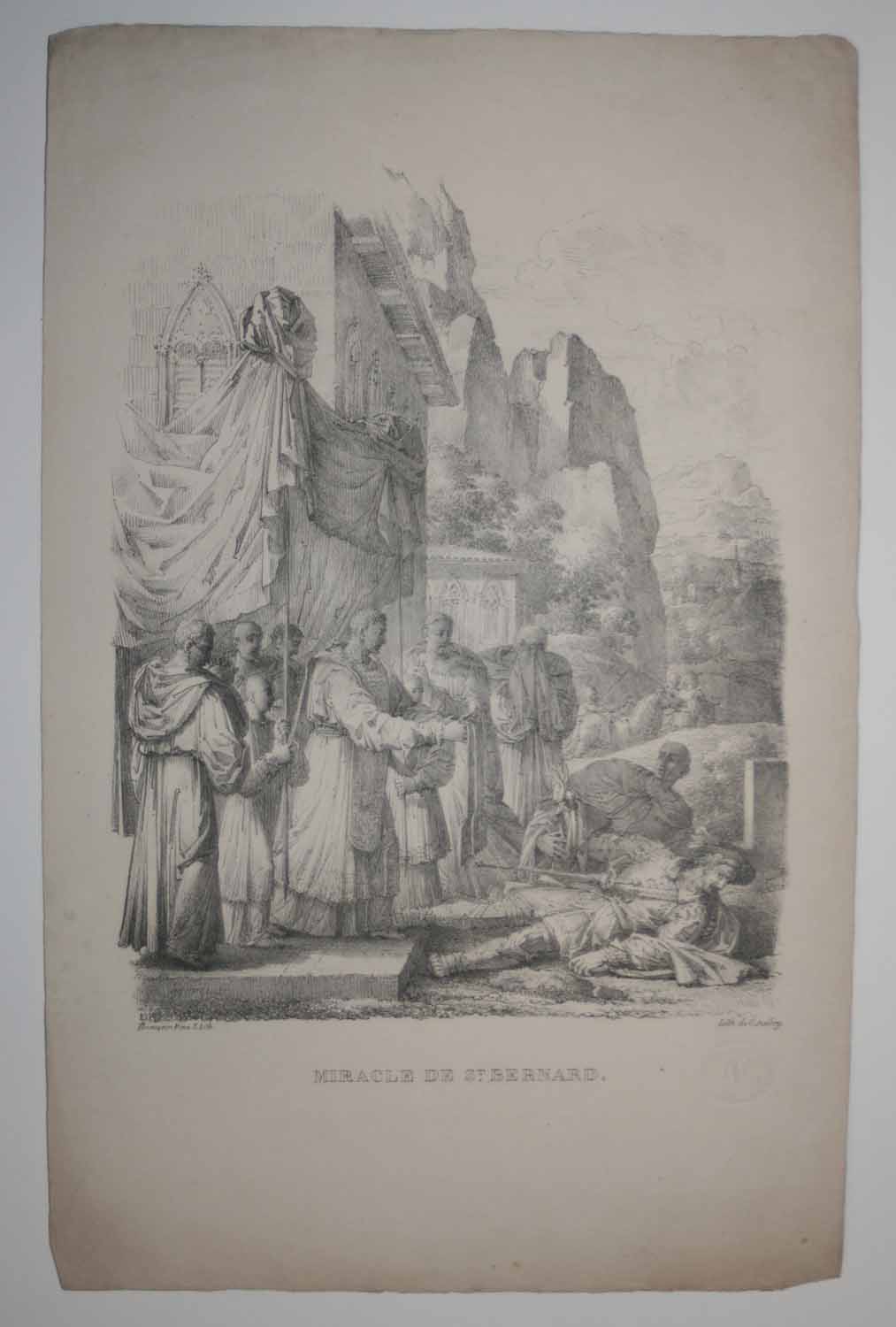 Miracle de St Bernard.