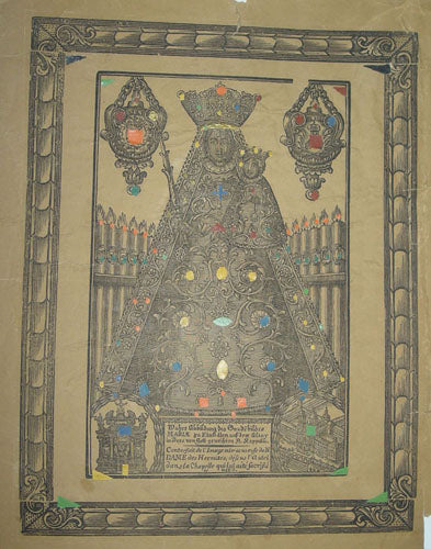 Vierge à l'Enfant dite Vierge noire, ou Notre-Dame des Ermites ou Notre-Dame d'Einsiedeln.