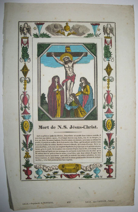Mort de N.S Jésus-Christ.