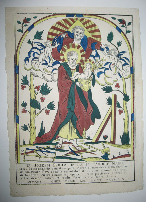 St Joseph, Epoux de la Sainte Vierge Marie.