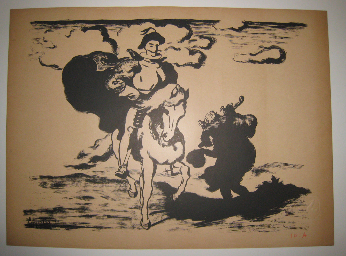 Le cavalier et le mendiant, appelée aussi