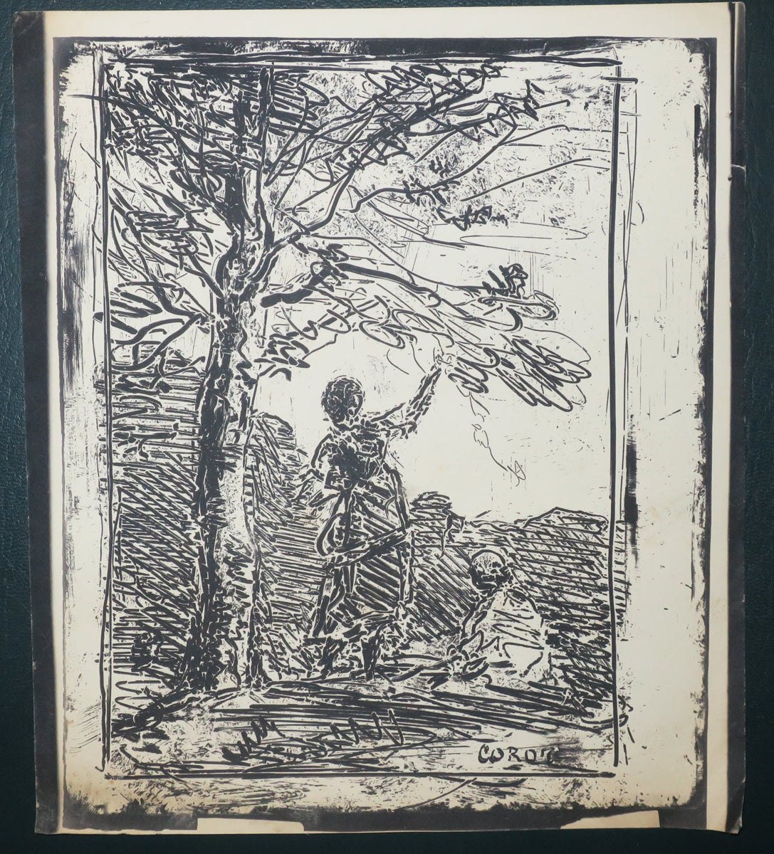La Jeune Fille et la Mort. (Mars 1854 - 1er tirage).